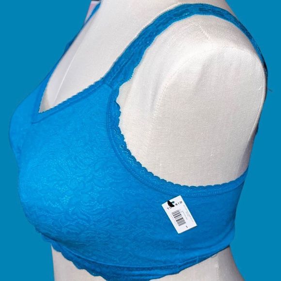 SALE ‼️ NWT Torrid Bralite - 4-Way Stretch Lace Teal Blue Size 0 - Picture 5 of 5